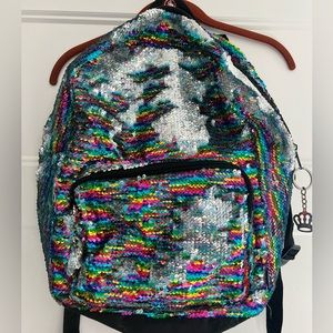 Girls flip/sequin book bag